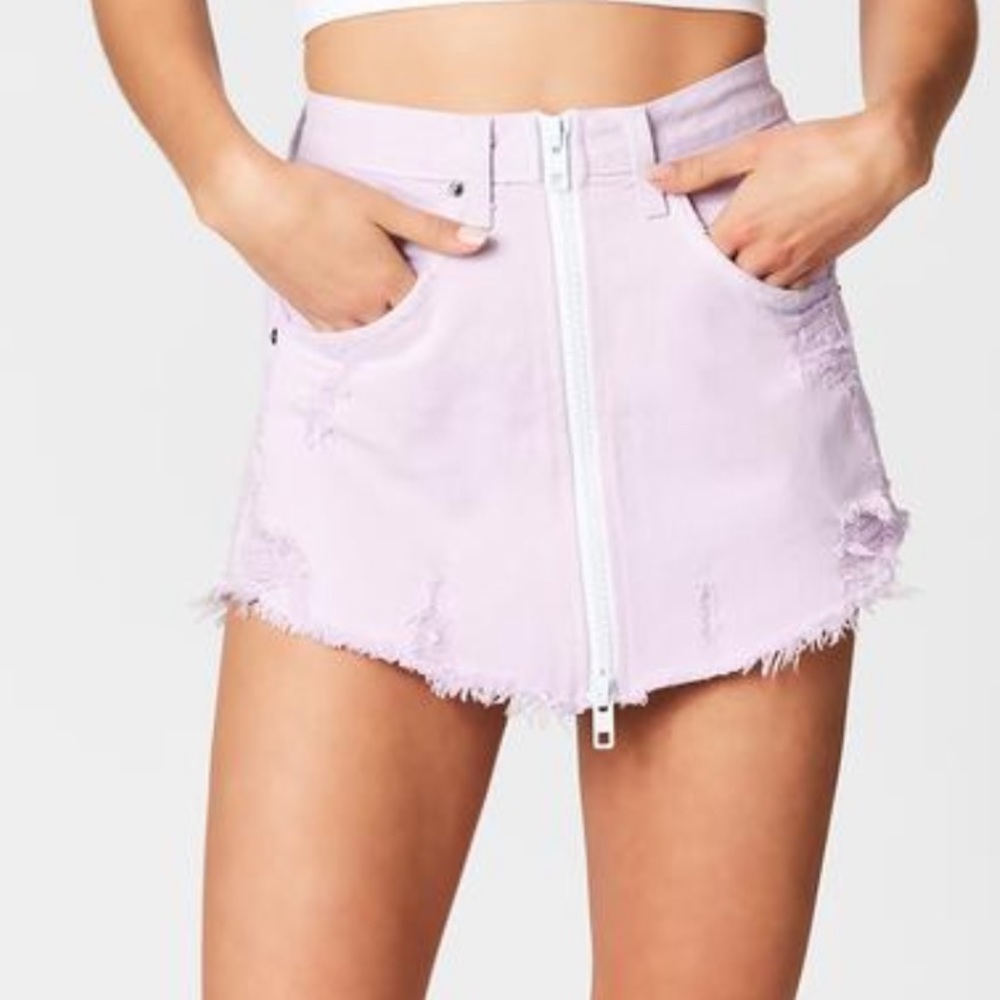 NWOTS LF Carmar Lavender Beatrice Zipper Skirt 25